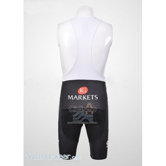 Sky UCI Mondo Campione Ropa Ciclismo Culotte Corto 2012 Hombre Mangas Cortas Rosso y Blanco